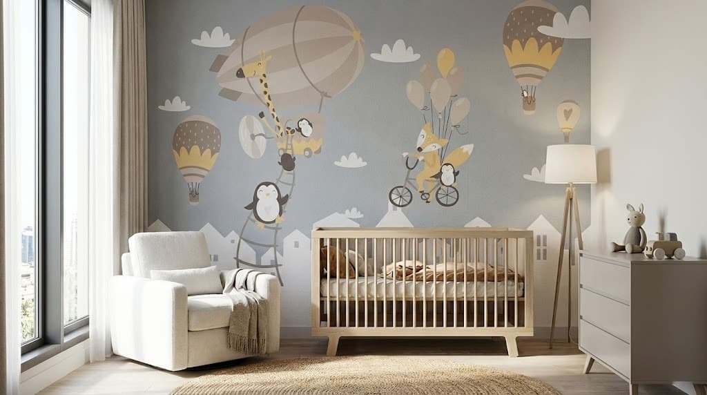 After Kids Playroom Wallpaper