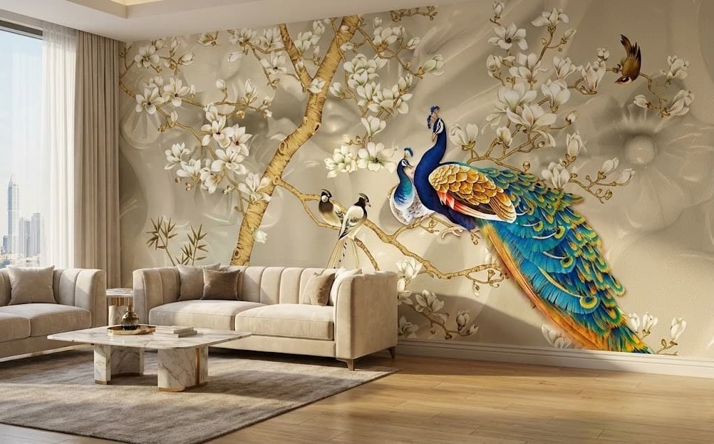 After Royal Peacock Garden