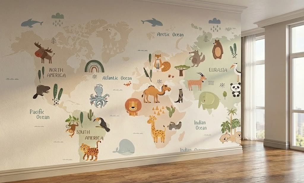 Before Educational World Map